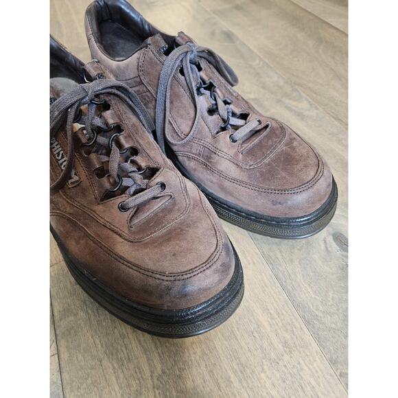 Mephisto Match RunOff Air Jet Tan Leather Casual Walking Shoes Mens Sz 10 Brown main image 7
